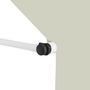 Voir la diapositive 4 : VIDAXL Auvent manuel retractable 100 cm Creme