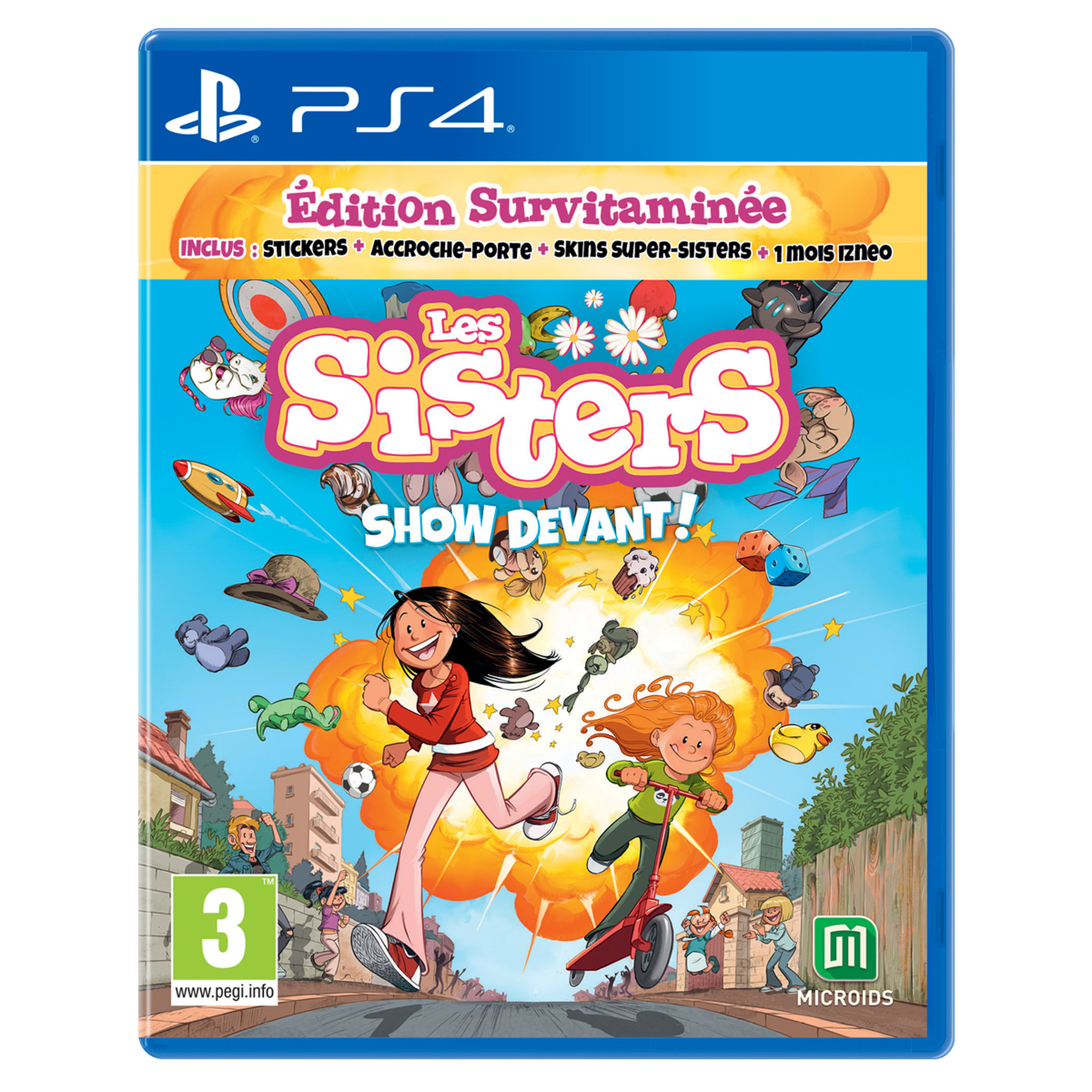 Voir la diapositive 1 : Les Sisters - Show devant ! Edition Survitaminée PS4