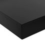 Voir la diapositive 5 : VIDAXL Etageres murales flottantes 2 pcs Noir 80x20x3,8 cm