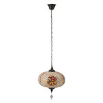 Paris Prix Lampe Suspension Mosaïque  Neal  30cm Multicolore