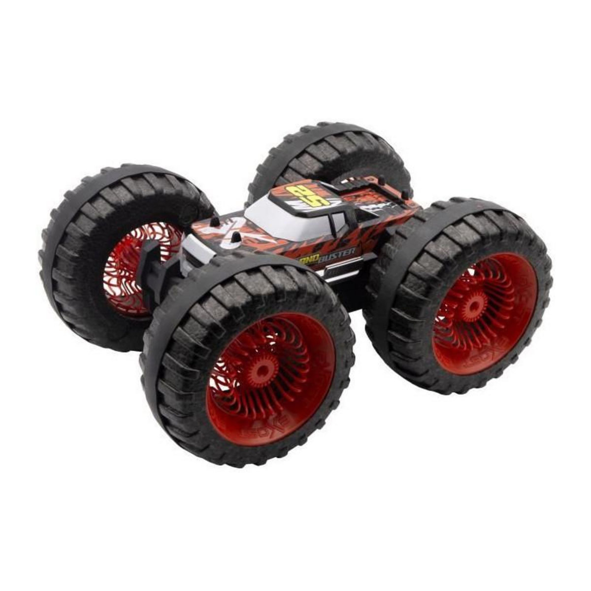 EXOST Voiture Télécommandée - EXOST - Land Buster 1:12 - 12 km/h - 34 cm - rouge - des 5 ans
