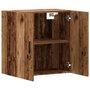 Voir la diapositive 2 : VIDAXL Armoire murale vieux bois 60x31x60 cm bois d'ingenierie