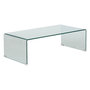 Voir la diapositive 1 : ATMOSPHERA Table basse rectangulaire en verre LENIA - Transparent