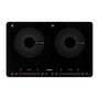 Voir la diapositive 2 : SENCO Plaque de cuisson a induction - SENCOR - SCP 4501BK - 3400 W - 2 foyers - Ultra fin - Noir