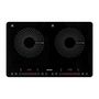 Voir la diapositive 2 : SENCO Plaque de cuisson a induction - SENCOR - SCP 4501BK - 3400 W - 2 foyers - Ultra fin - Noir