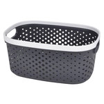 Paris Prix Panière à Linge  Ajourée  8L Anthracite