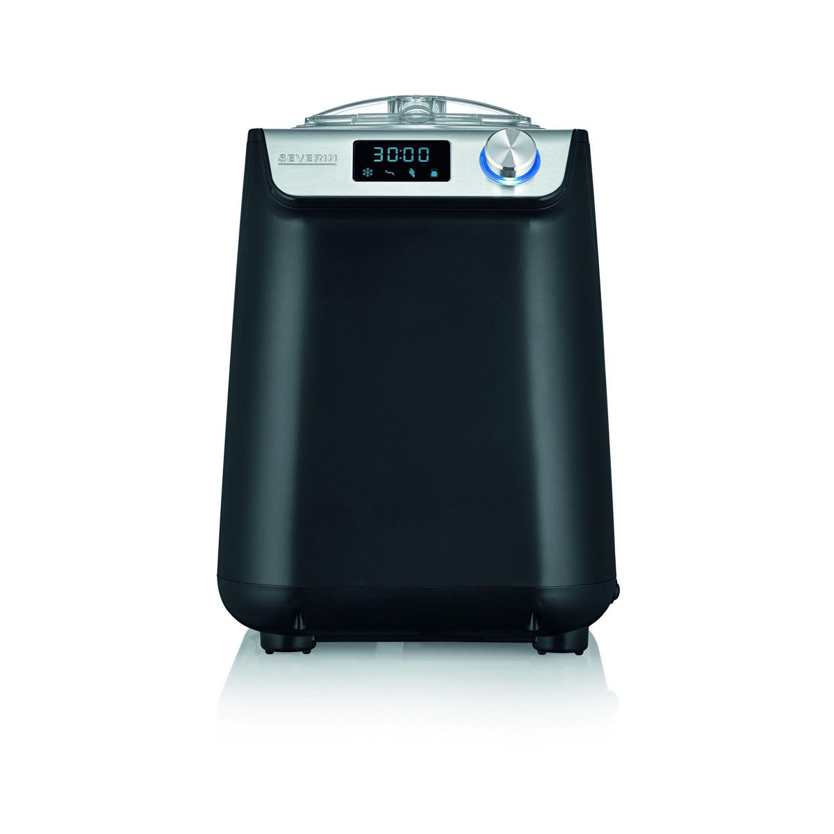 SEVERIN Turbine à glace 2en1 1.2l 135w noir/inox - ez7407