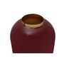 Voir la diapositive 2 : Paris Prix Vase Rond Déco  Nyvo  20cm Prune & Or
