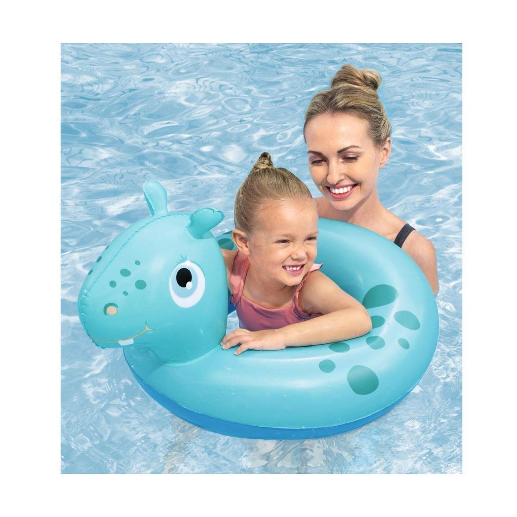 Voir la diapositive 3 : BESTWAY Bouée piscine hippopotame  36464