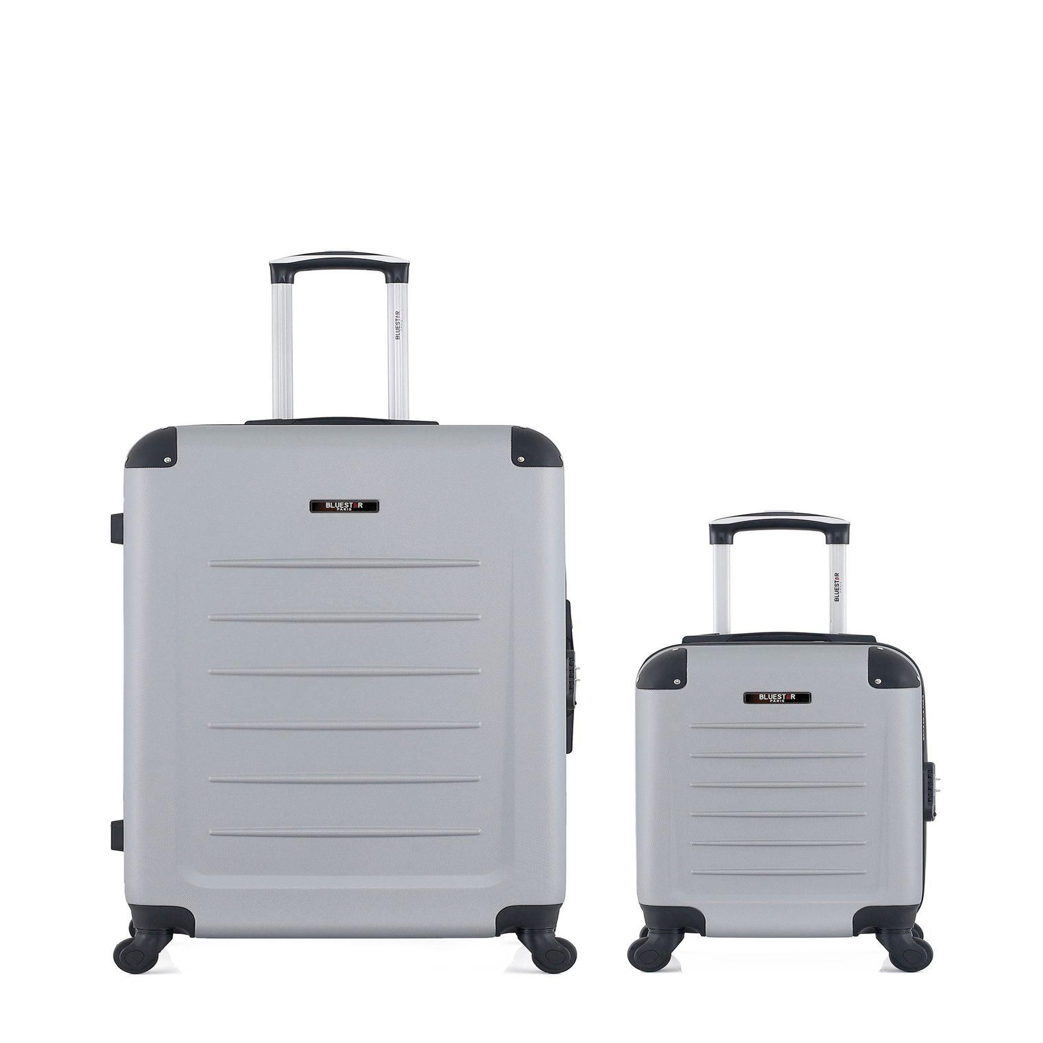 BLUESTAR BLUESTAR - LOT DE 2 - Valises grand format et cabine XXS OPERA. Coloris disponibles : Beige