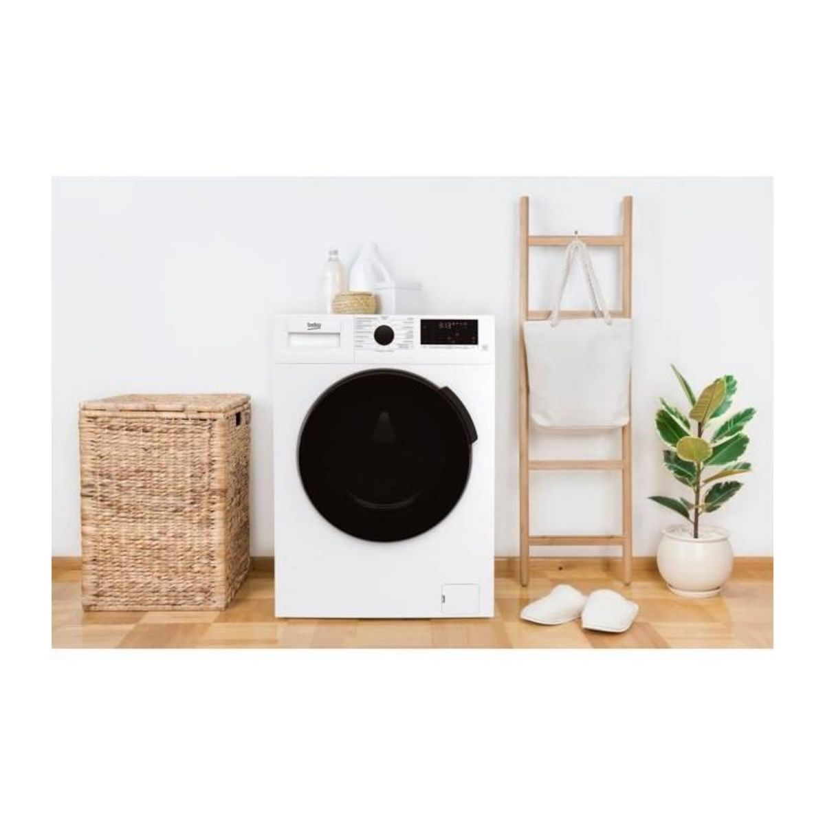 Beko Lave-linge séchant hublot 8/5kg 1200 tours/min - HTE8614YBST