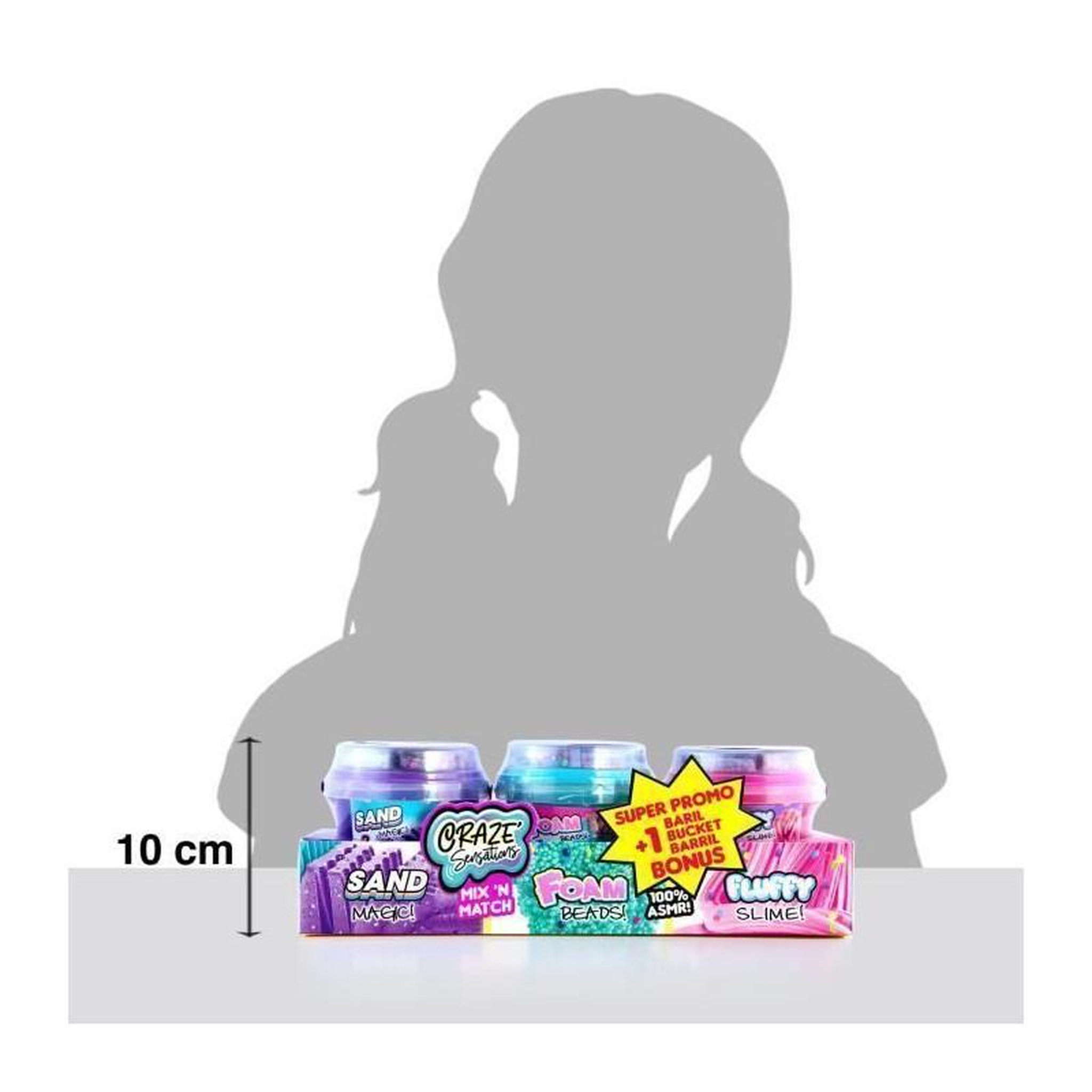 Voir la diapositive 4 : Canal Toys MIX + MATCH Sensations - 2 barils + 1 bonus