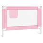 Voir la diapositive 2 : VIDAXL Barriere de securite de lit enfant Rose 90x25 cm Tissu