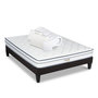 Voir la diapositive 1 : BELLECOUR BELLECOUR LITERIE | Pack Prêt à dormir BARTOLDI | Matelas Ressorts ensachés + Sommier + Accessoires