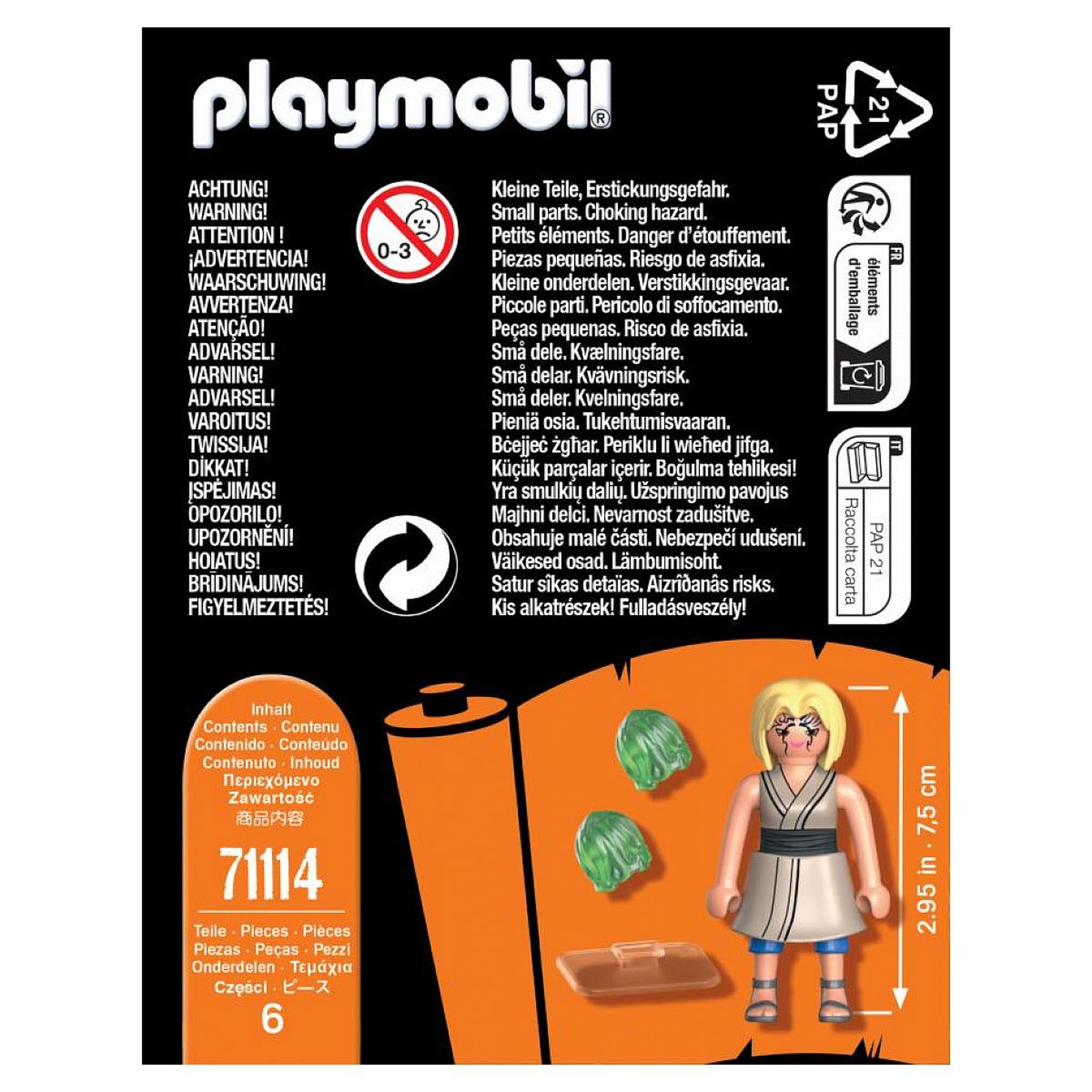 Voir la diapositive 2 : PLAYMOBIL 71114 Tsunade - Naruto Shippuden