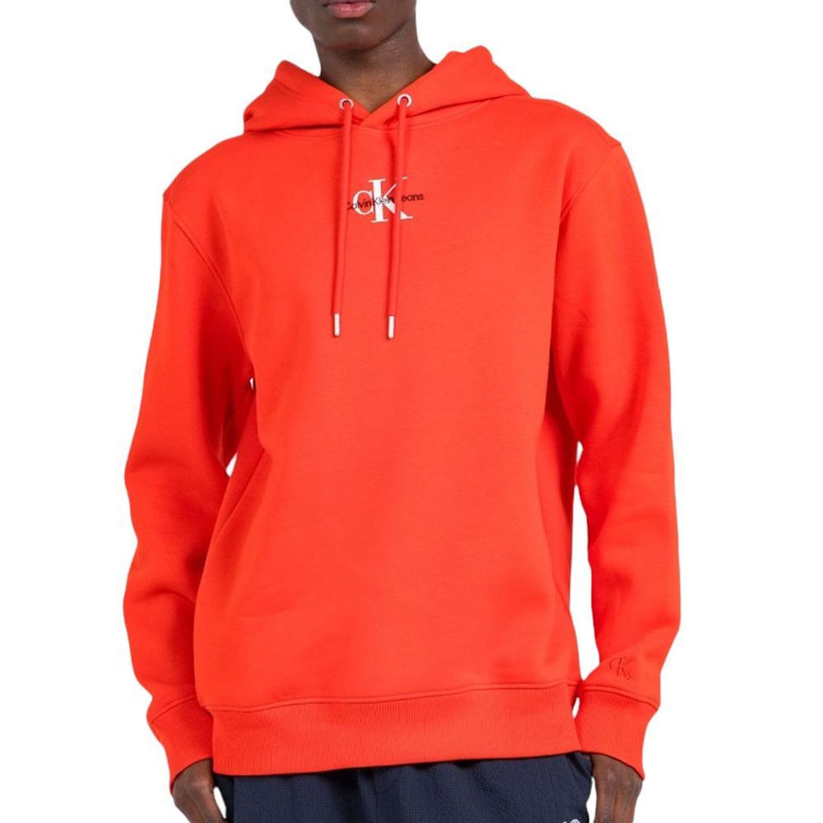 CALVIN KLEIN JEANS Sweat à Capuche Rouge Homme Calvin Klein J30J323749
