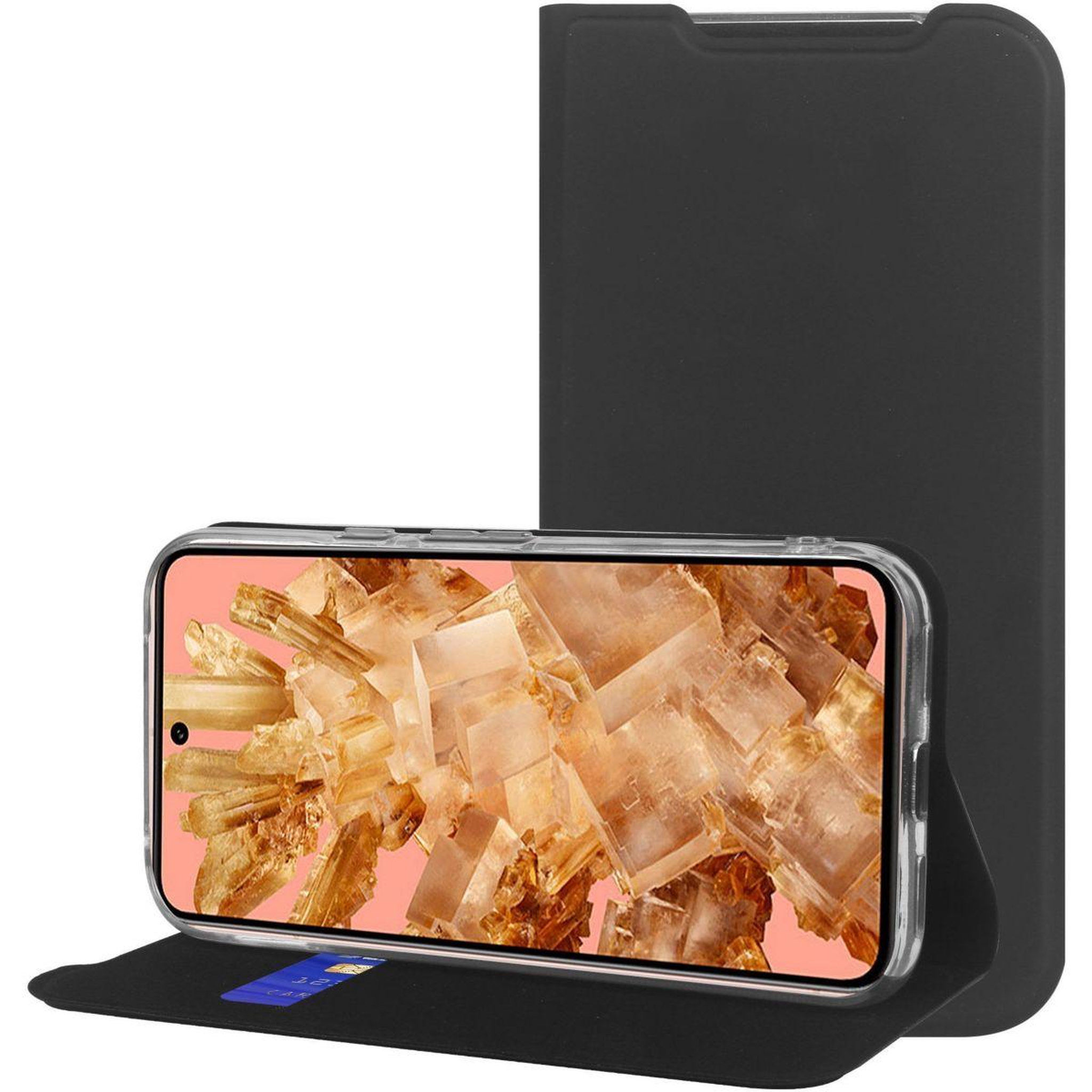 Voir la diapositive 2 : ESSENTIEL B Etui google pixel 8a folio noir