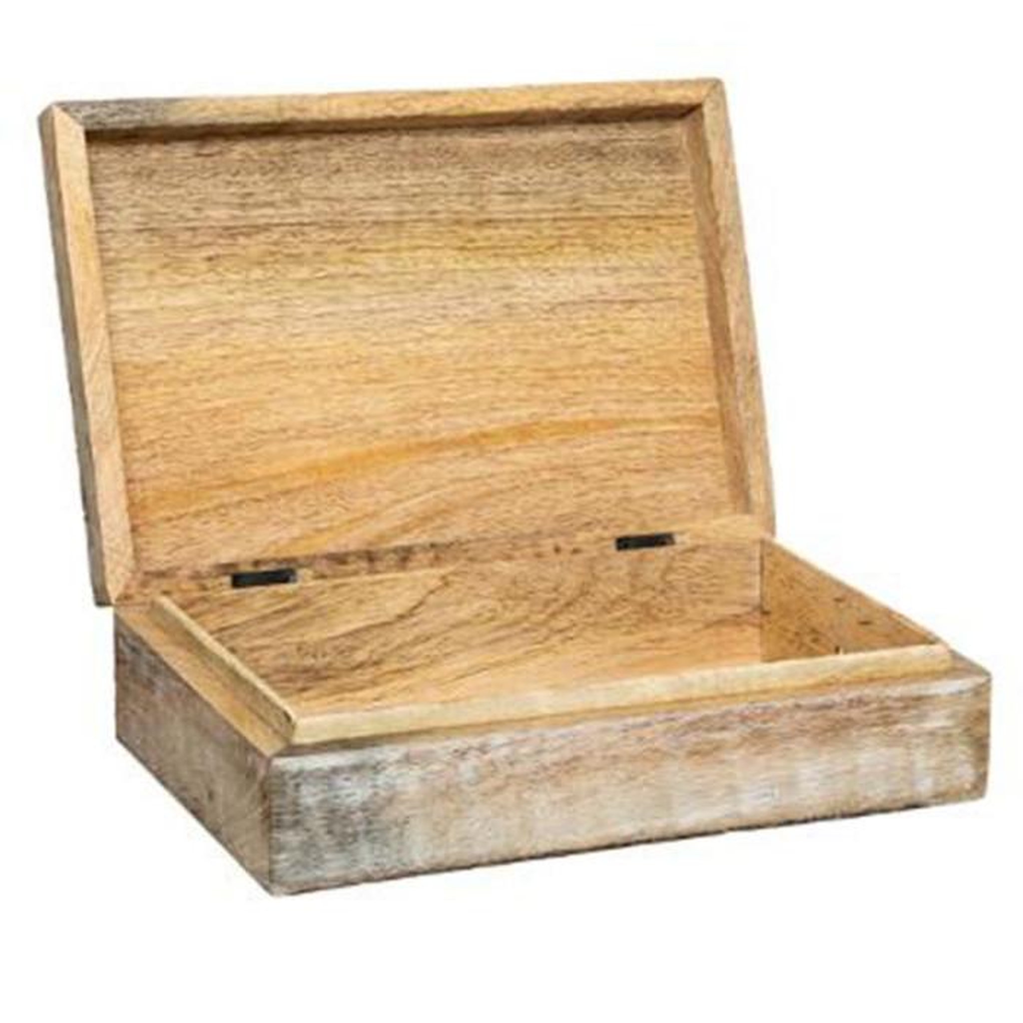 Voir la diapositive 4 : ATMOSPHERA Lot de 2 boîtes de rangement  ritual  25cm naturel