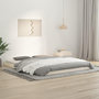 Voir la diapositive 1 : VIDAXL Cadre de lit sans matelas blanc 160x200 cm bois de pin massif