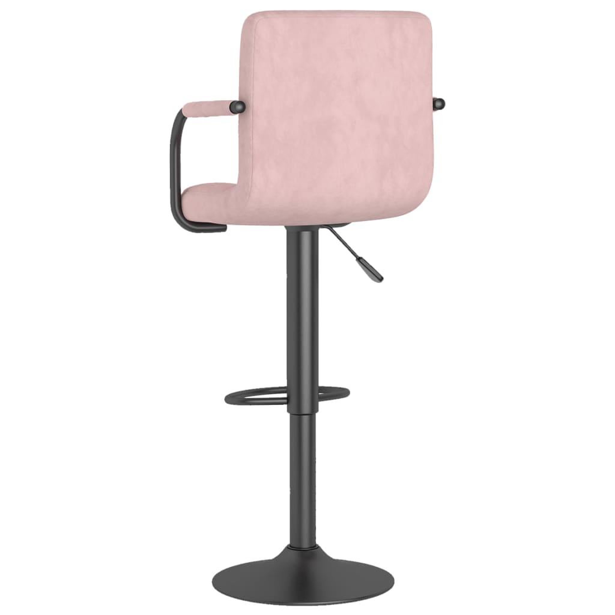 Voir la diapositive 5 : VIDAXL Tabouret de bar Rose Velours