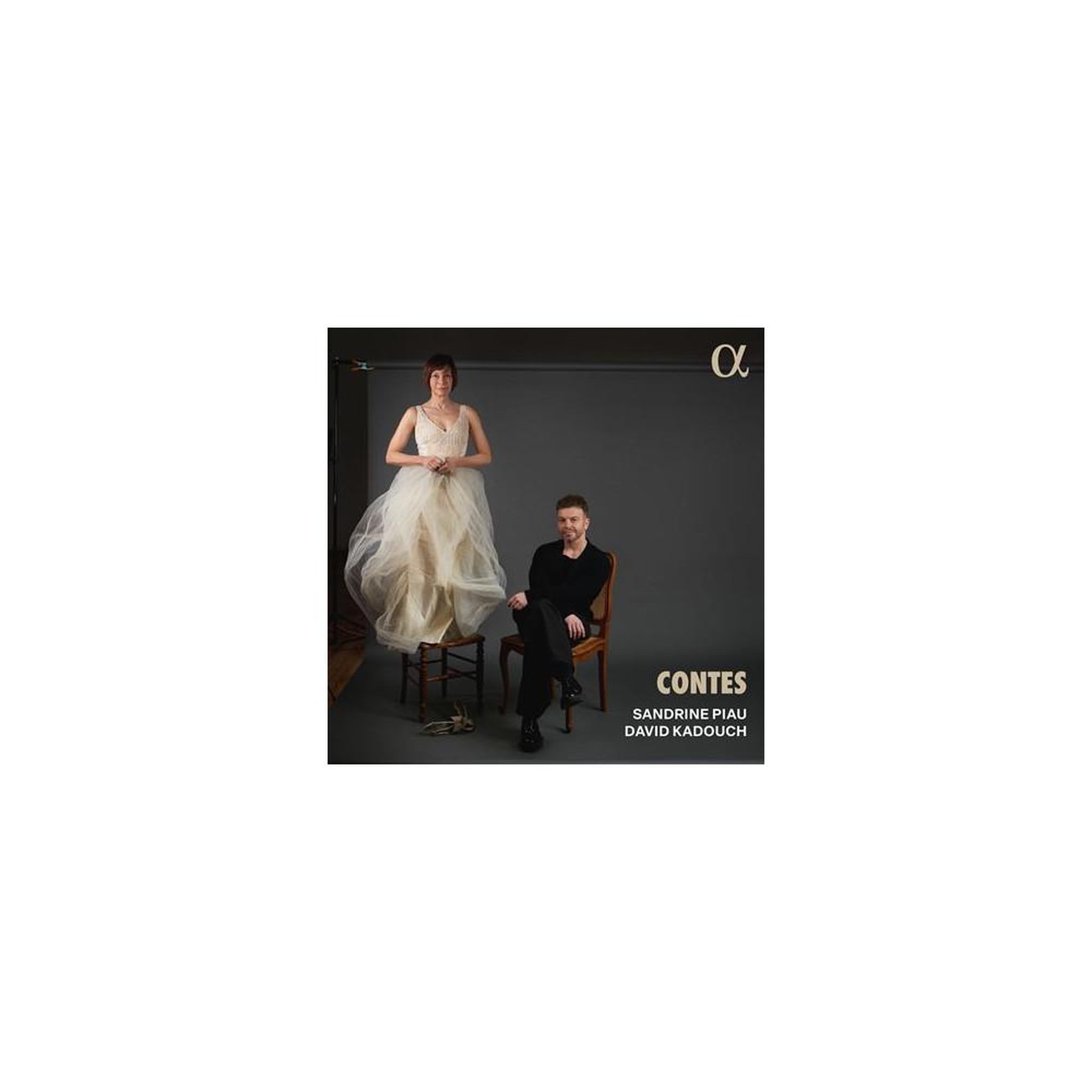Album cd contes en classique lyrique, sandrine piau et david kadouch