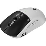 Logitech Souris Gamer Sans Fil PRO X2 SUPERSTRIKE LUNAR ECLIPSE