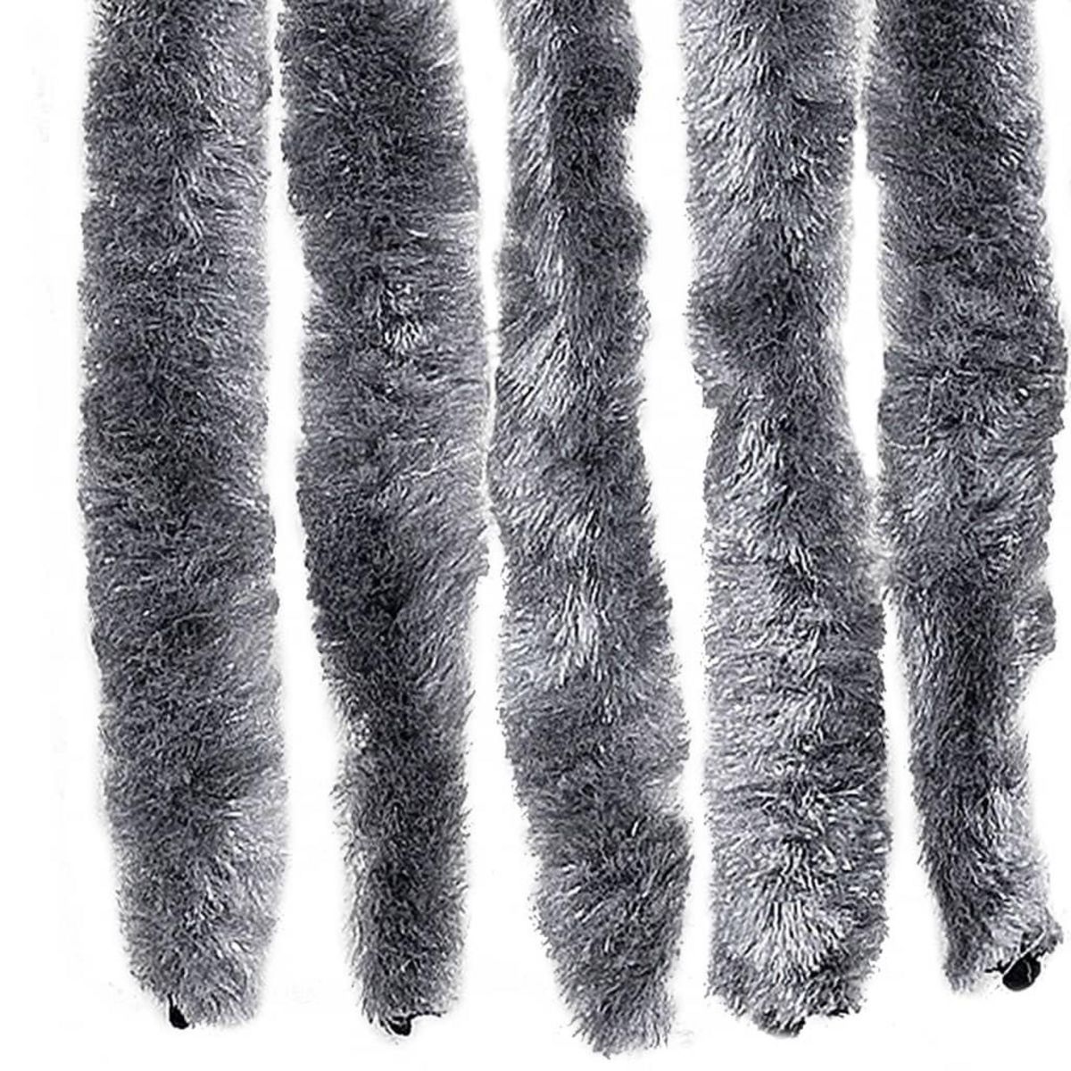 VIDAXL Moustiquaire Argente 100x220 cm Chenille