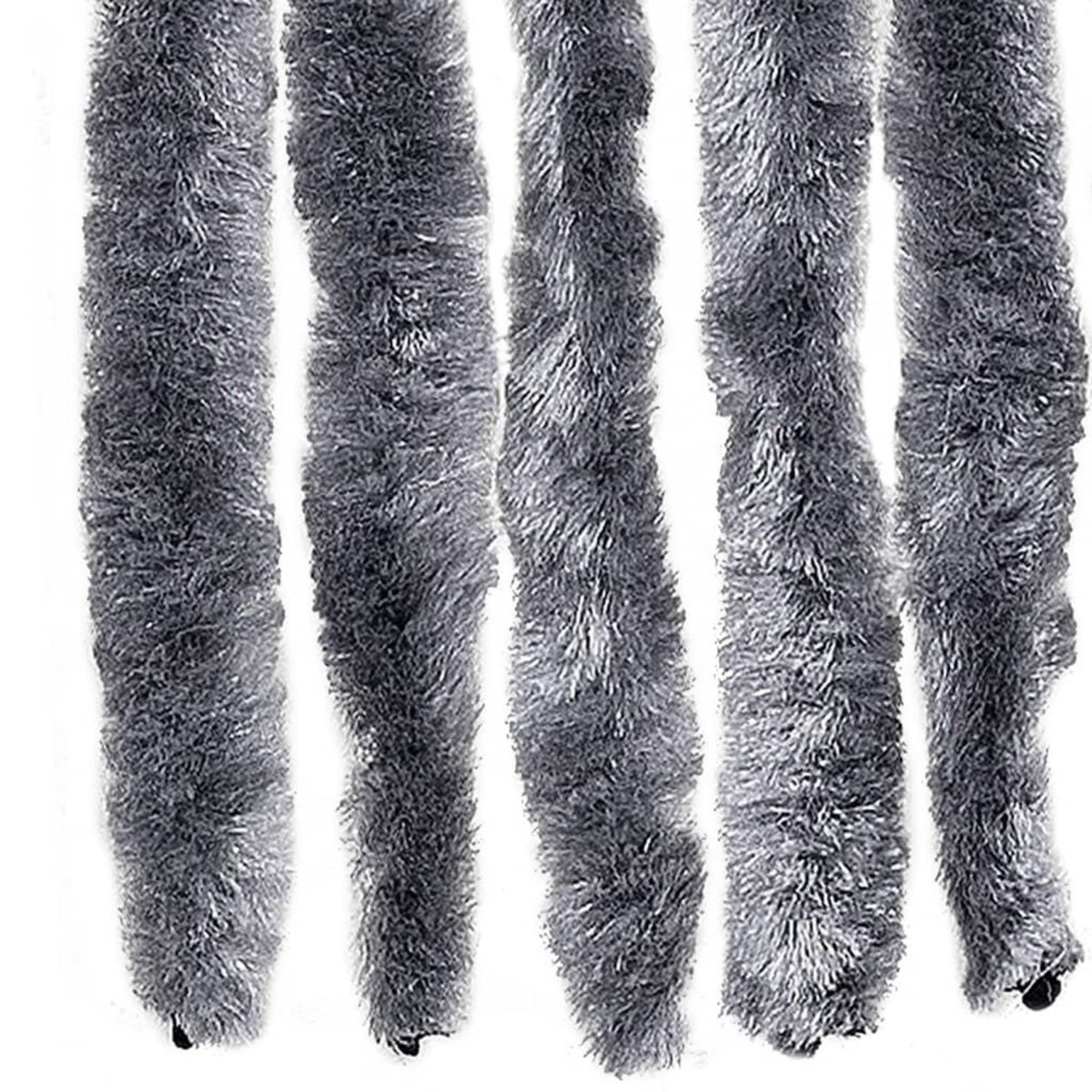 VIDAXL Moustiquaire Argente 100x220 cm Chenille