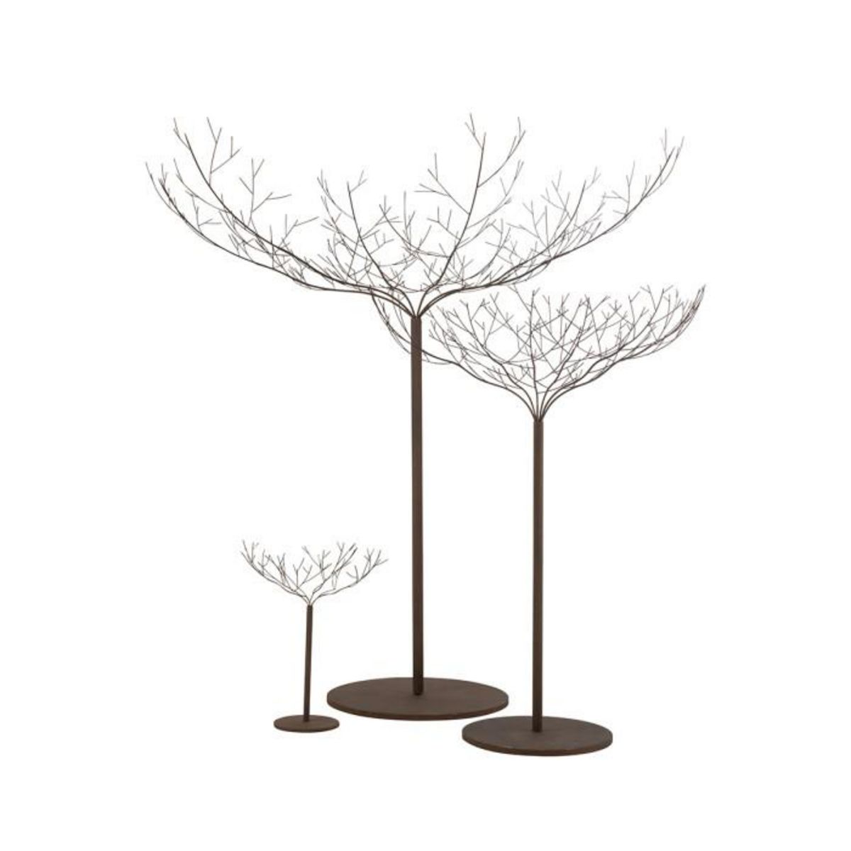 Paris Prix Arbre Déco en Métal  Maynard  250cm Marron