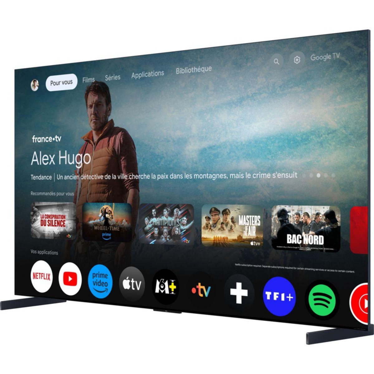 TCL TV Mini Led 85X11K 2025-85 pouces (215cm)