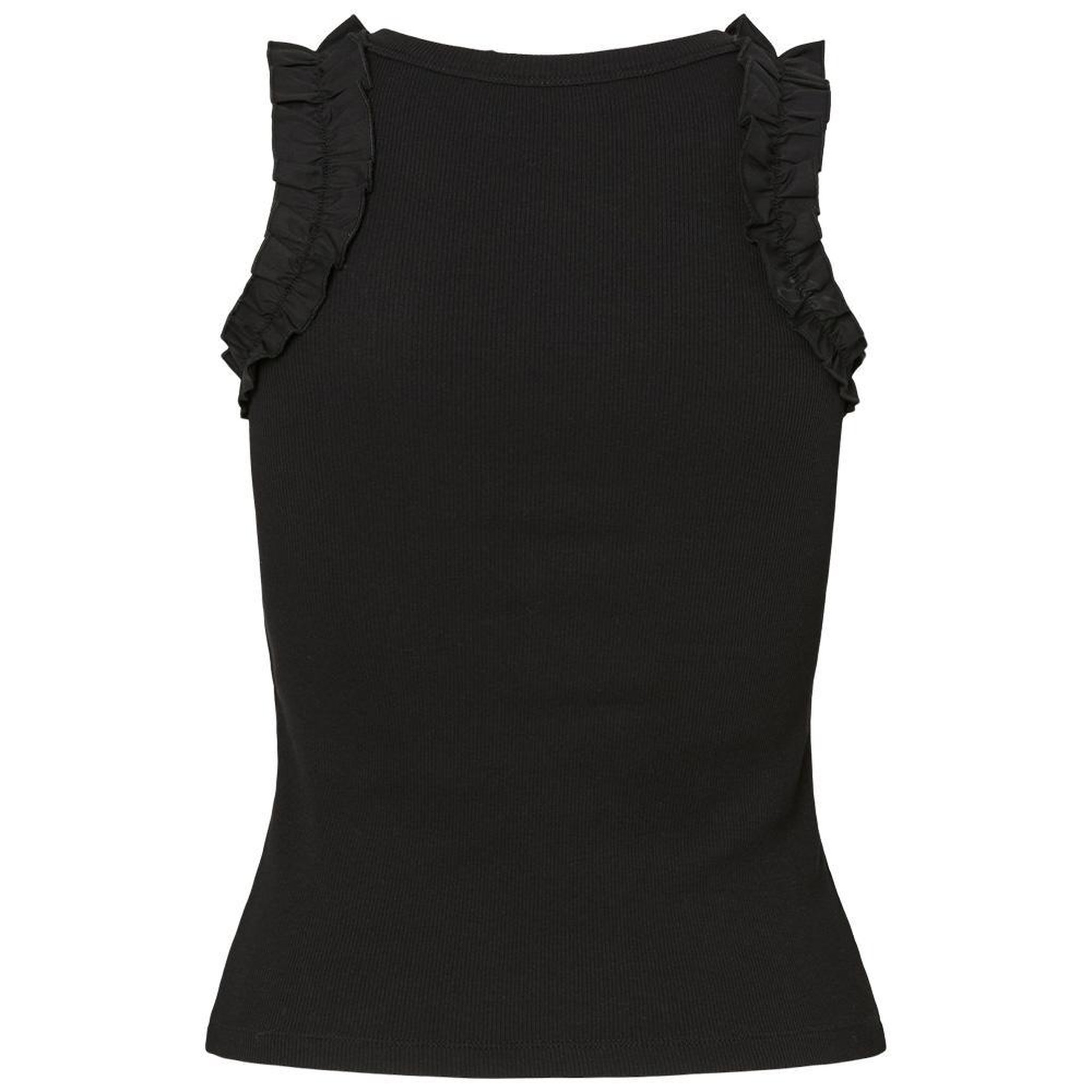 Voir la diapositive 2 : Pieces Débardeur Noir Femme Pieces Tubana