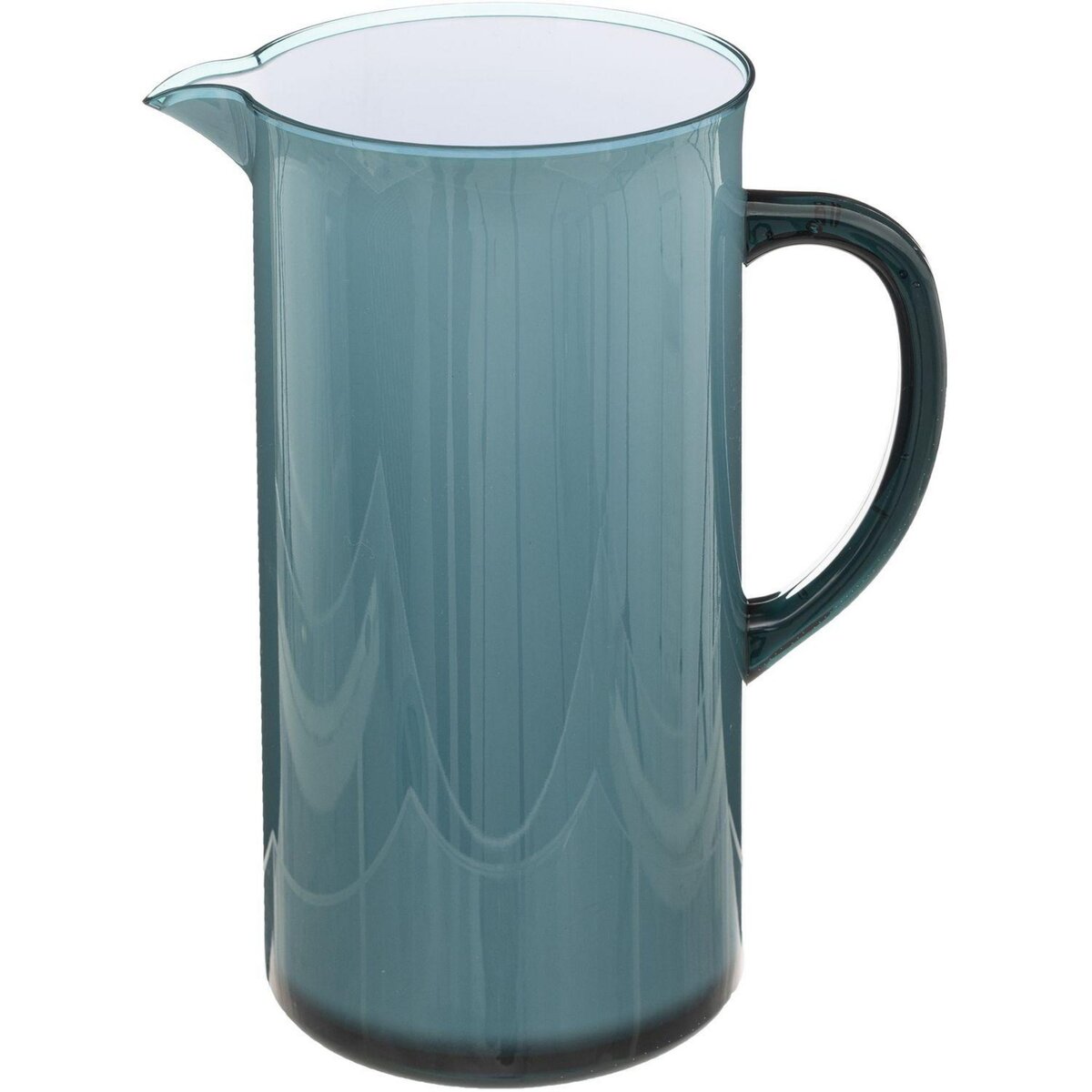 Pichet plastique bleu