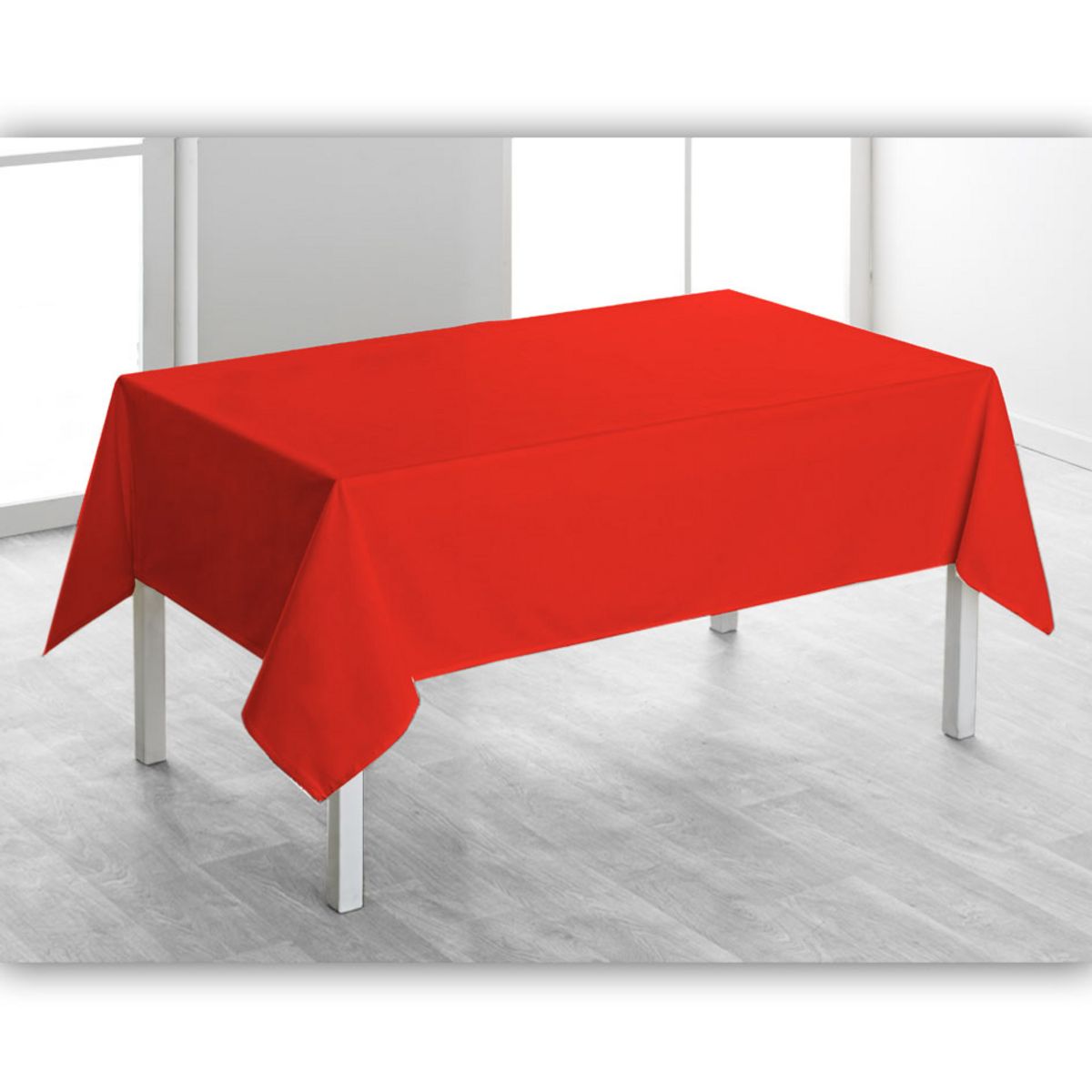 Nappe rectangulaire effet coton