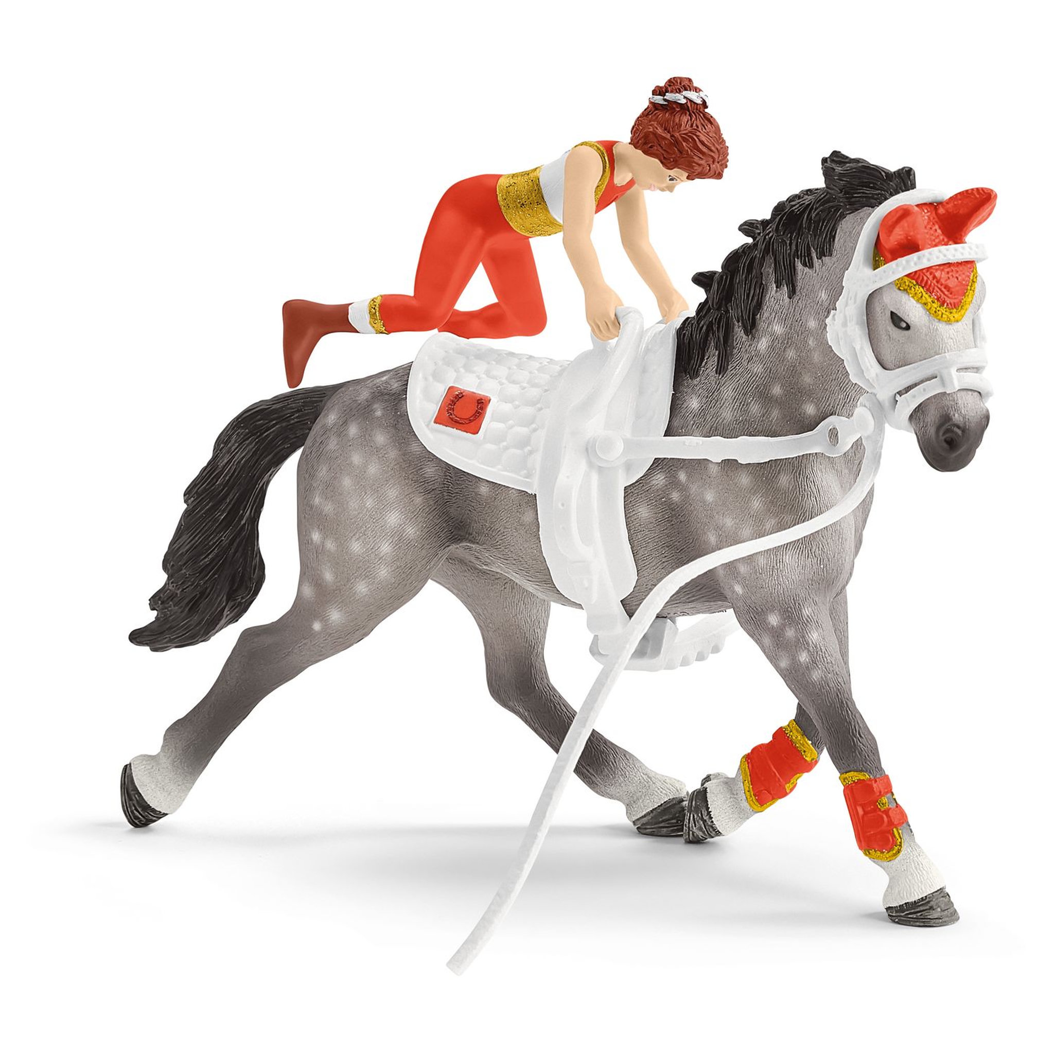 Voir la diapositive 4 : Schleich Kit de voltige équestre Horse Club Mia 
