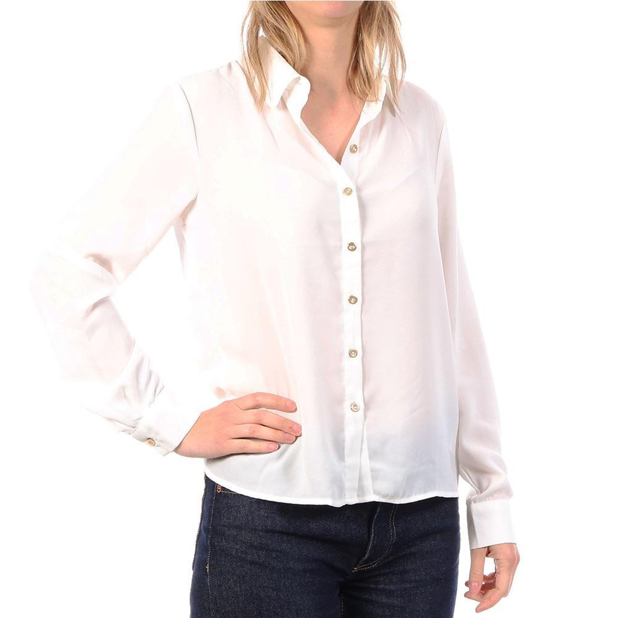 Only Chemise Écru Femme Only Alora. Coloris disponibles : Beige