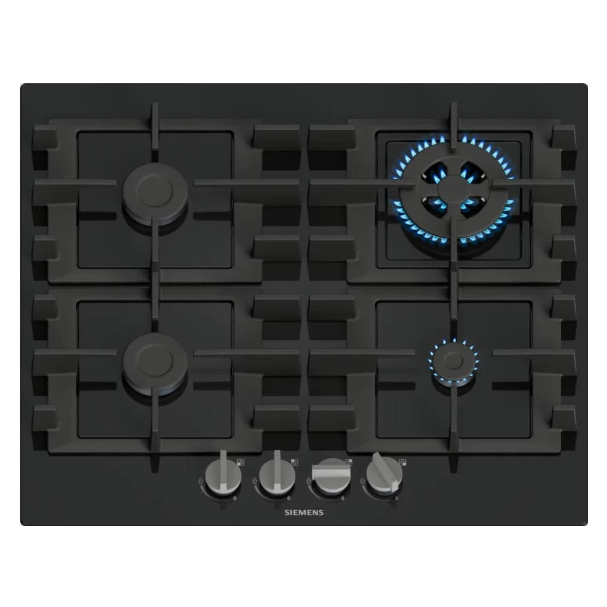 Siemens Table de cuisson gaz 59cm 7800w noir - EN6B6HK40