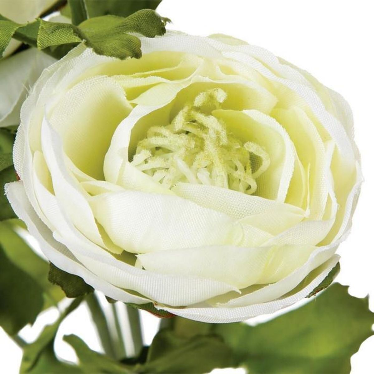 ATMOSPHERA Fleur Artificielle  Renoncule  60cm Blanc