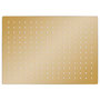 Voir la diapositive 2 : VIDAXL Pomme de douche pluie Inox 40x30 cm Rectangulaire Dore