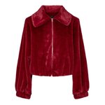 Pieces Veste  Femme Pieces Frances. Coloris disponibles : Rouge