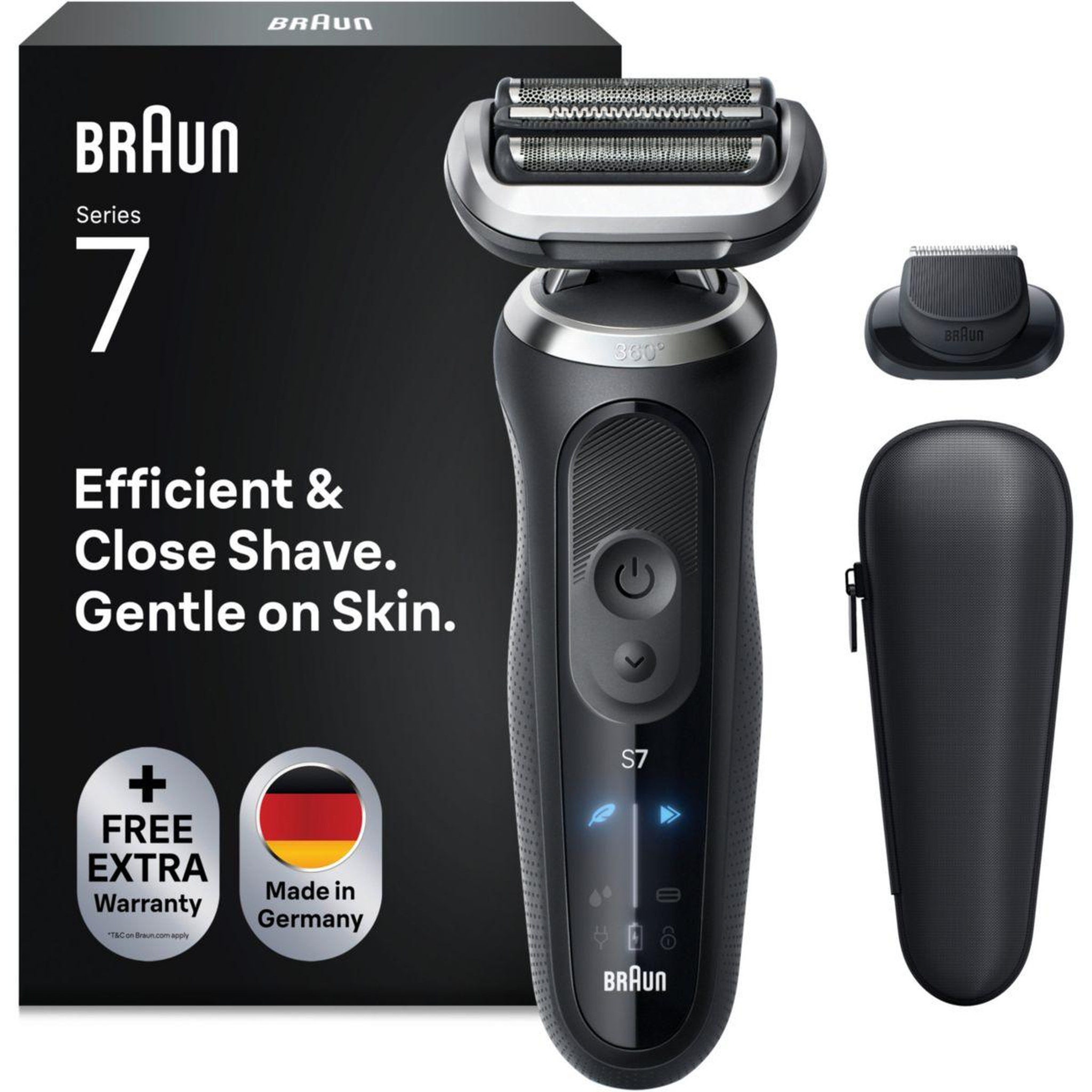 Voir la diapositive 1 : BRAUN Rasoir électrique Series 7 72-G1200s