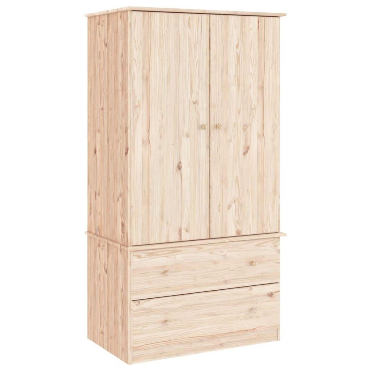 VIDAXL Garde-robe ALTA 90x55x170 cm bois massif de pin