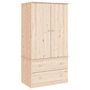 Voir la diapositive 2 : VIDAXL Garde-robe ALTA 90x55x170 cm bois massif de pin