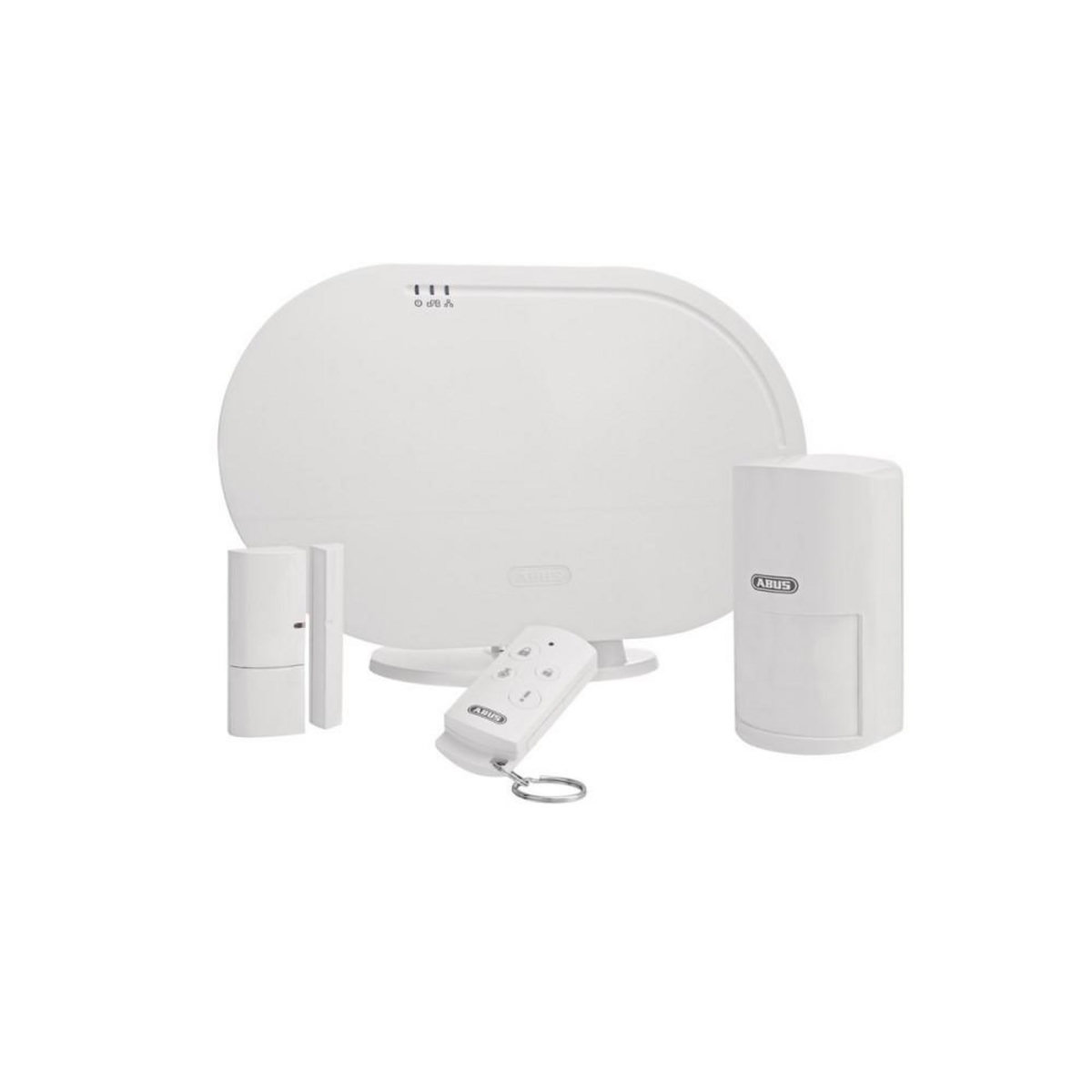 ABUS Kit de base Smartvest avec Centrale + 1 FUBE35001A + 1 FUMK35000A + 1 FUBW35000A