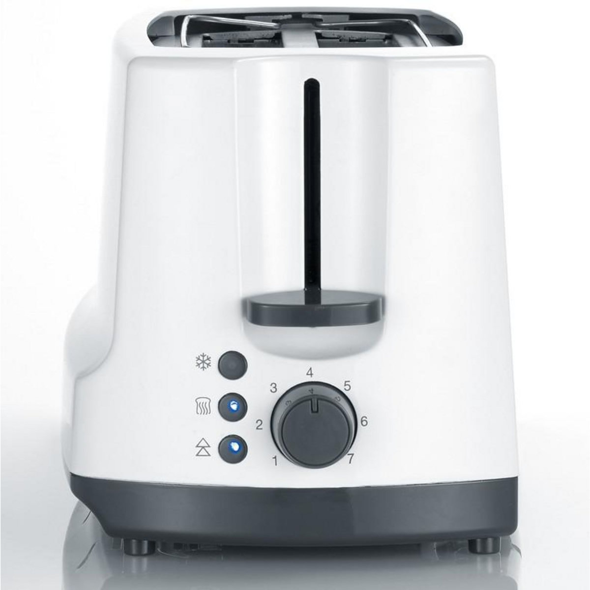 SEVERIN Grille-pains 2 fentes 1400w gris/blanc - at 2234