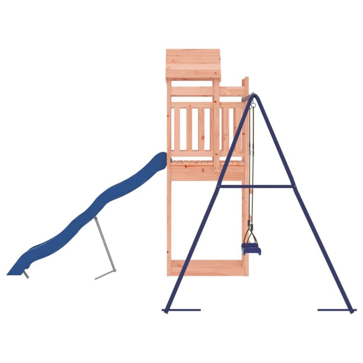 VIDAXL Aire de jeux d'exterieur bois massif de douglas