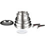Voir la diapositive 1 : TEFAL Batterie de cuisine Ingenio Emotion 13pcs