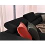 Voir la diapositive 5 : BEST MOBILIER Zaria - canapé d'angle droit - convertible avec coffre et têtières réglables - 5 places - en velours côtelé