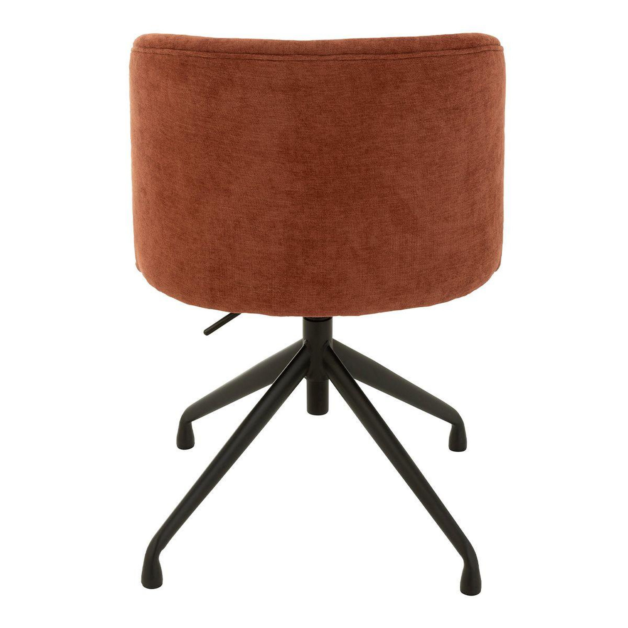 Voir la diapositive 4 : J-LINE Chaise pivotante design  gena  78-83cm bordeaux