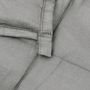 Voir la diapositive 5 : VIDAXL Couverture lestee Gris 135x200 cm 10 kg Tissu