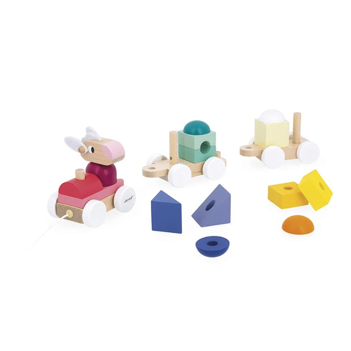 Juratoys-Janod Zigolos - Petit train mouton